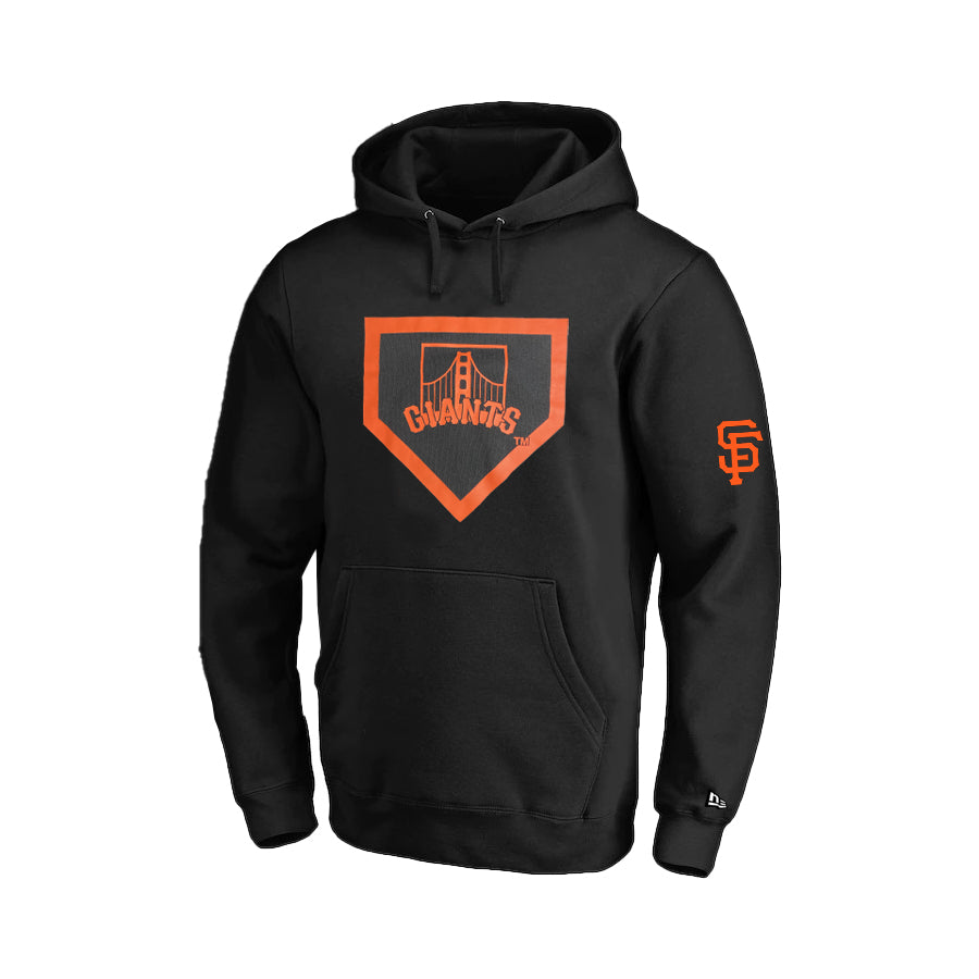 SAN FRANCISCO GIANTS MEN'S HOMEPLATE HOODIE SWEATSHIRT