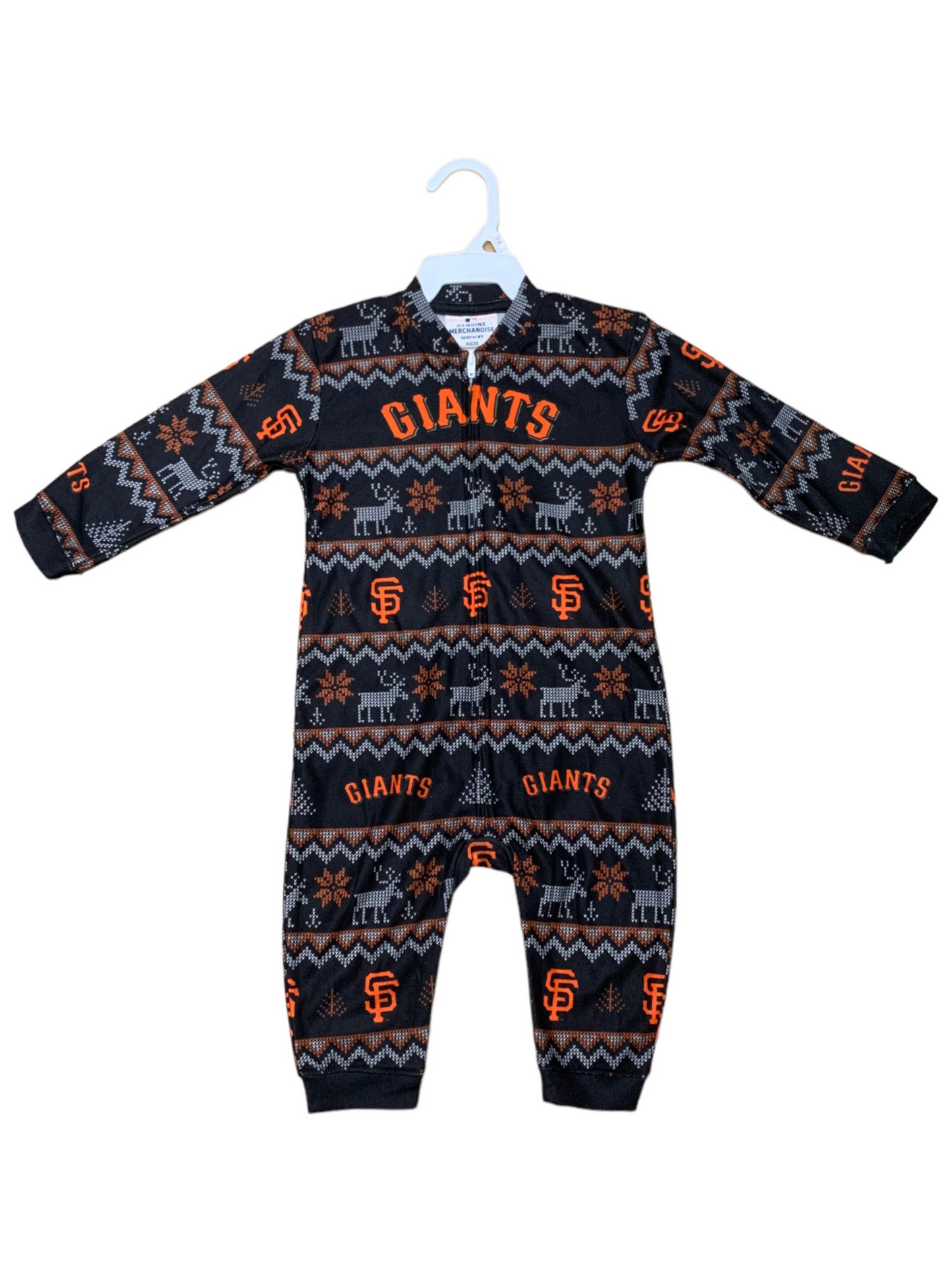 SAN FRANCISCO GIANTS INFANT ALL OVER PRINT PAJAMA SET