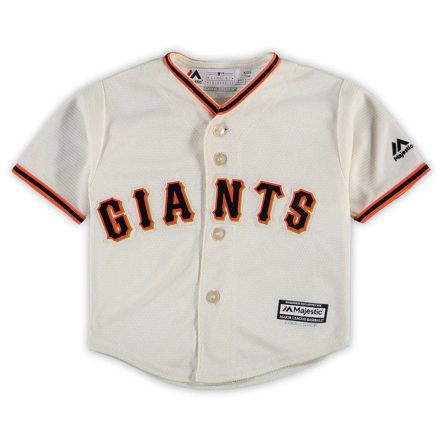 Youth San Francisco Giants Official Blank Jersey