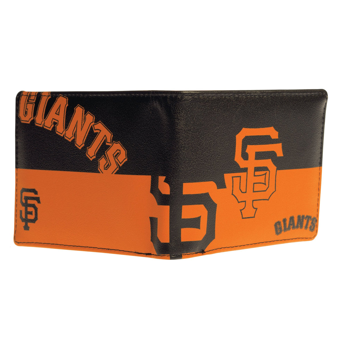 CARTERA DOBLE PLEGABLE CON LOGO DE LOS GIGANTES DE SAN FRANCISCO