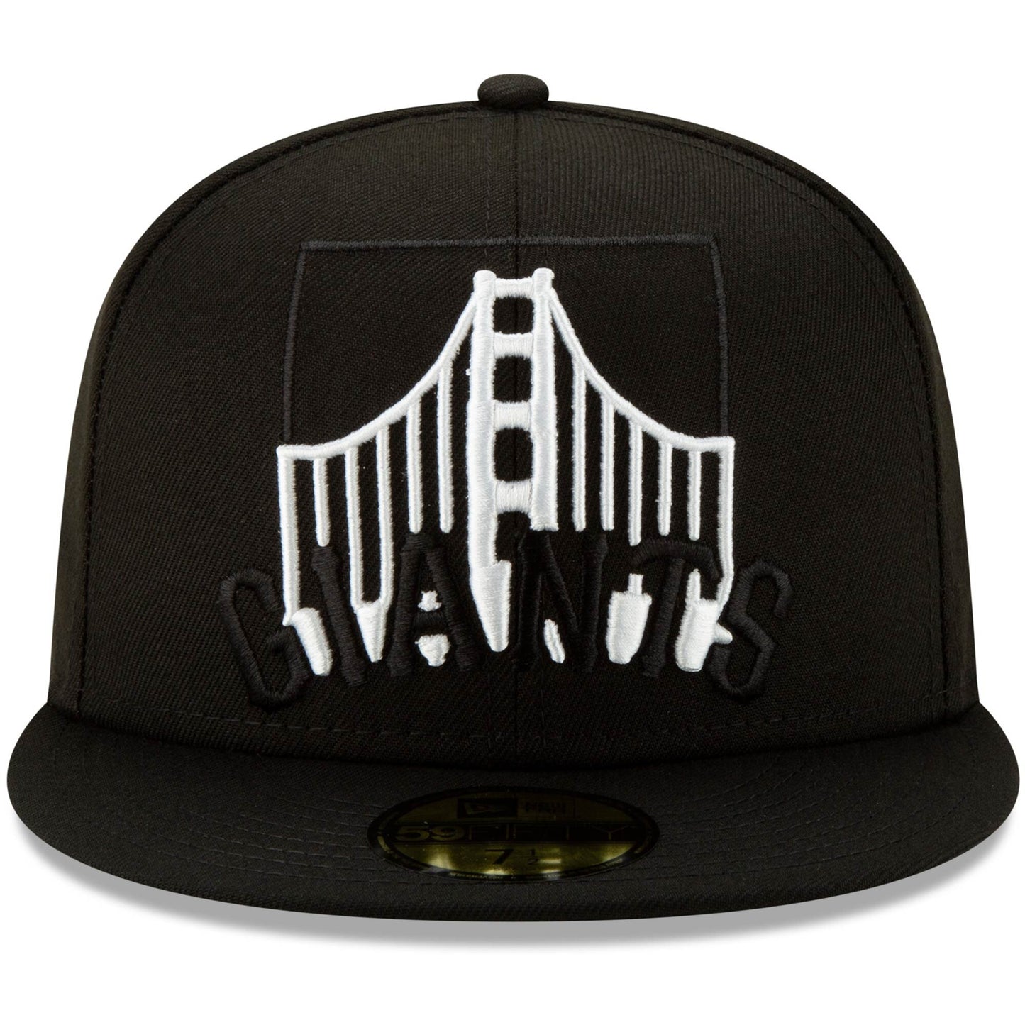 SAN FRANCISCO GIANTS LOGO ELEMENTS 5950 FITTED BLACK/WHITE