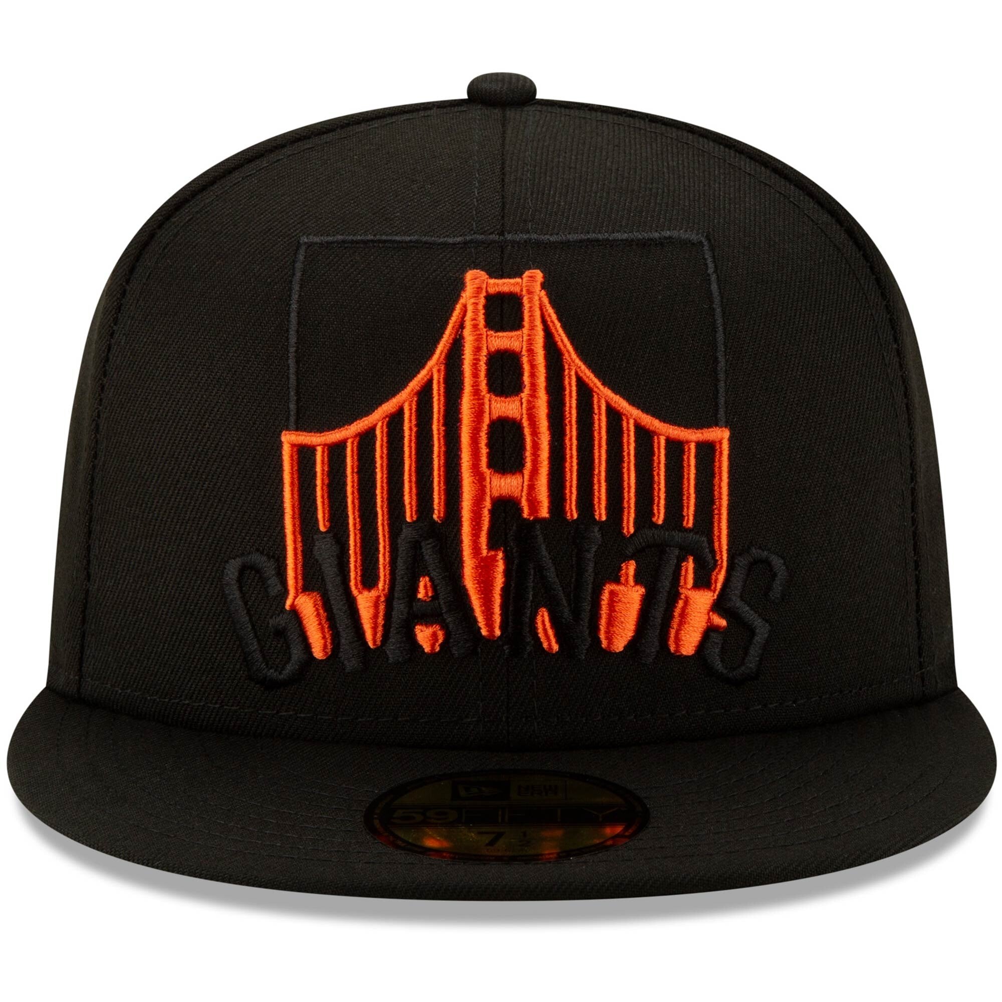 San Francisco Giants Brandon Crawford 2021 City Connect 59FIFTY Orange Hat