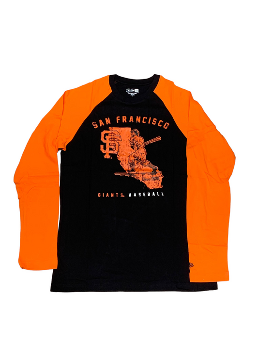 SAN FRANCISCO GIANTS LONG SLEEVE STATE PRIDE T-SHIRT