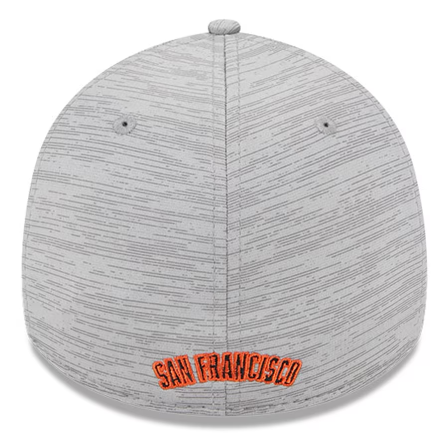 SAN FRANCISCO GIANTS MEN'S 2023 CLUBHOUSE GRAY 39THIRTY FLEX FIT HAT