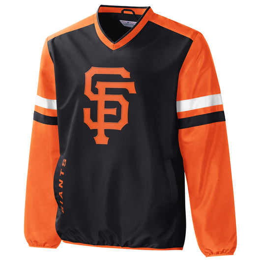 SAN FRANCISCO GIANTS MEN'S BATTER BOX PULLOVER JACKET