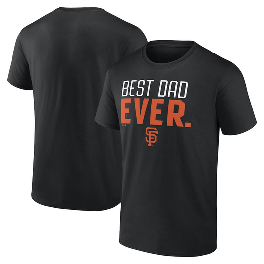 CAMISETA EL MEJOR PAPÁ PARA HOMBRE DE LOS GIGANTES DE SAN FRANCISCO