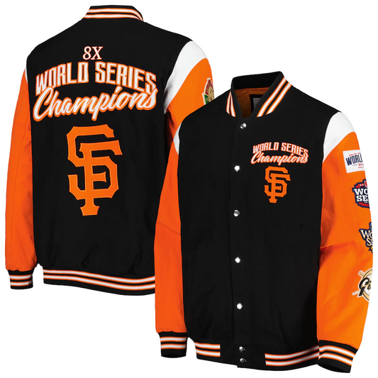 CHAQUETA DE FRANQUICIA PARA HOMBRE SAN FRANCISCO GIANTS