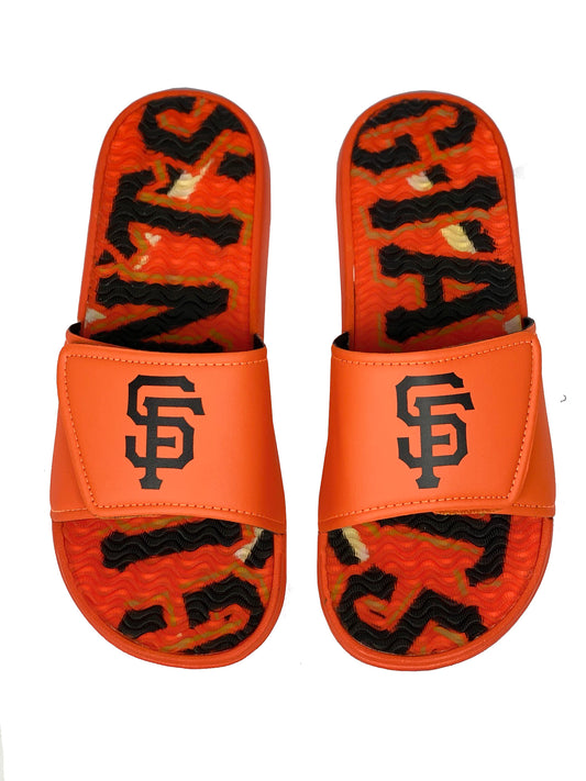 SAN FRANCISCO GIANTS MEN'S  GEL SLIDES