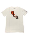 LOGOTIPO PARA HOMBRE DE LOS SAN FRANCISCO GIANTS EN LA CAMISETA DEL ESTADO