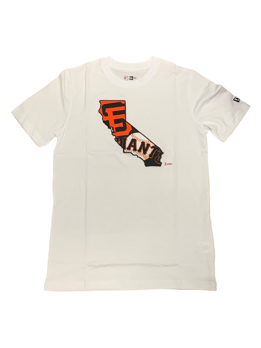 LOGOTIPO PARA HOMBRE DE LOS SAN FRANCISCO GIANTS EN LA CAMISETA DEL ESTADO