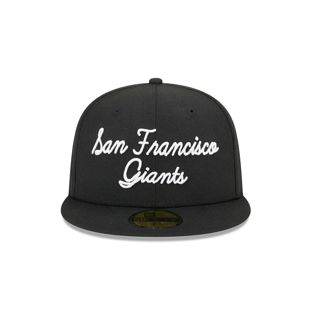 SAN FRANCISCO GIANTS MEN'S SCRIPT 59FIFTY FITTED HAT