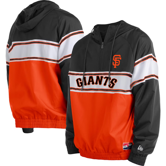 CORTAVIENTOS TRICOLOR CON CREMALLERA PARA HOMBRE SAN FRANCISCO GIANTS