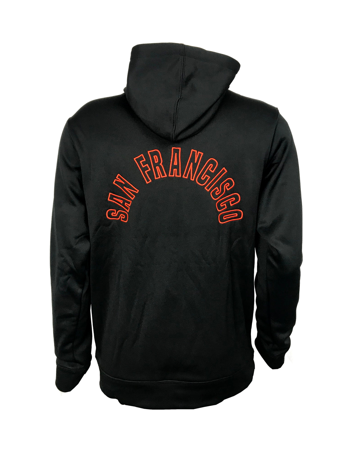 SAN FRANCISCO GIANTS MENS ARCH BACK NAME HOODIE SWEATSHIRT