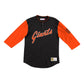 SAN FRANCISCO GIANTS MEN'S FRANCHISE HENLEY