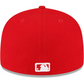 GORRA AJUSTADA 59FIFTY DE LA SERIE MUNDIAL 2010 DE LOS SAN FRANCISCO GIANTS SIDEPATCH - ROJO