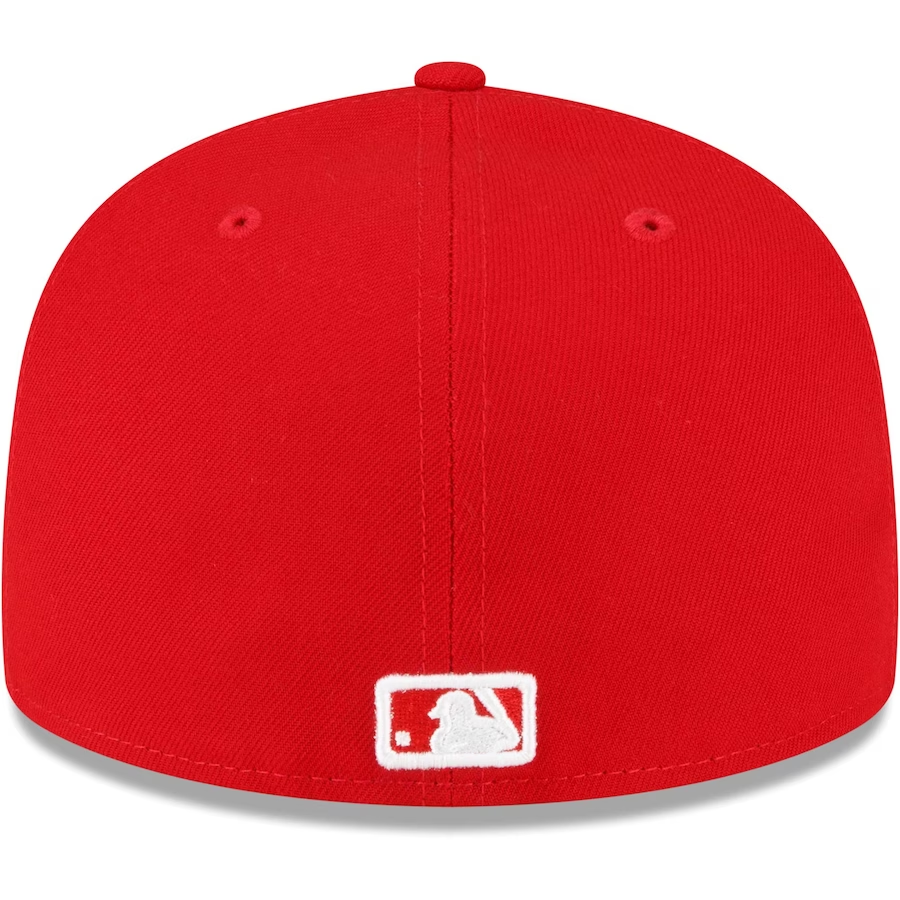 GORRA AJUSTADA 59FIFTY DE LA SERIE MUNDIAL 2010 DE LOS SAN FRANCISCO GIANTS SIDEPATCH - ROJO