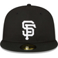 SAN FRANCISCO GIANTS SIDEPATCH WORLD SERIES 59FIFTY FITTED HAT - BLACK/ WHITE