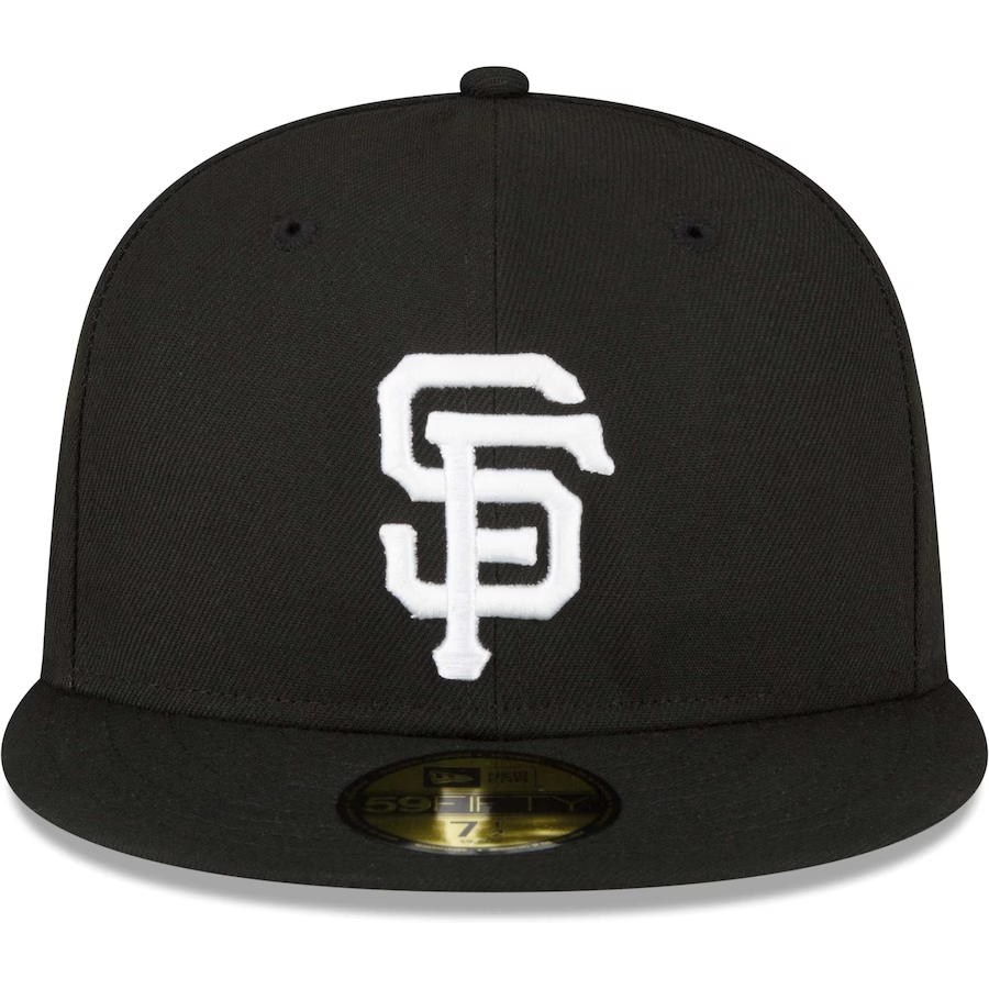 San Francisco Giants WORLD SERIES SIDE PATCH Black Fitted Hat