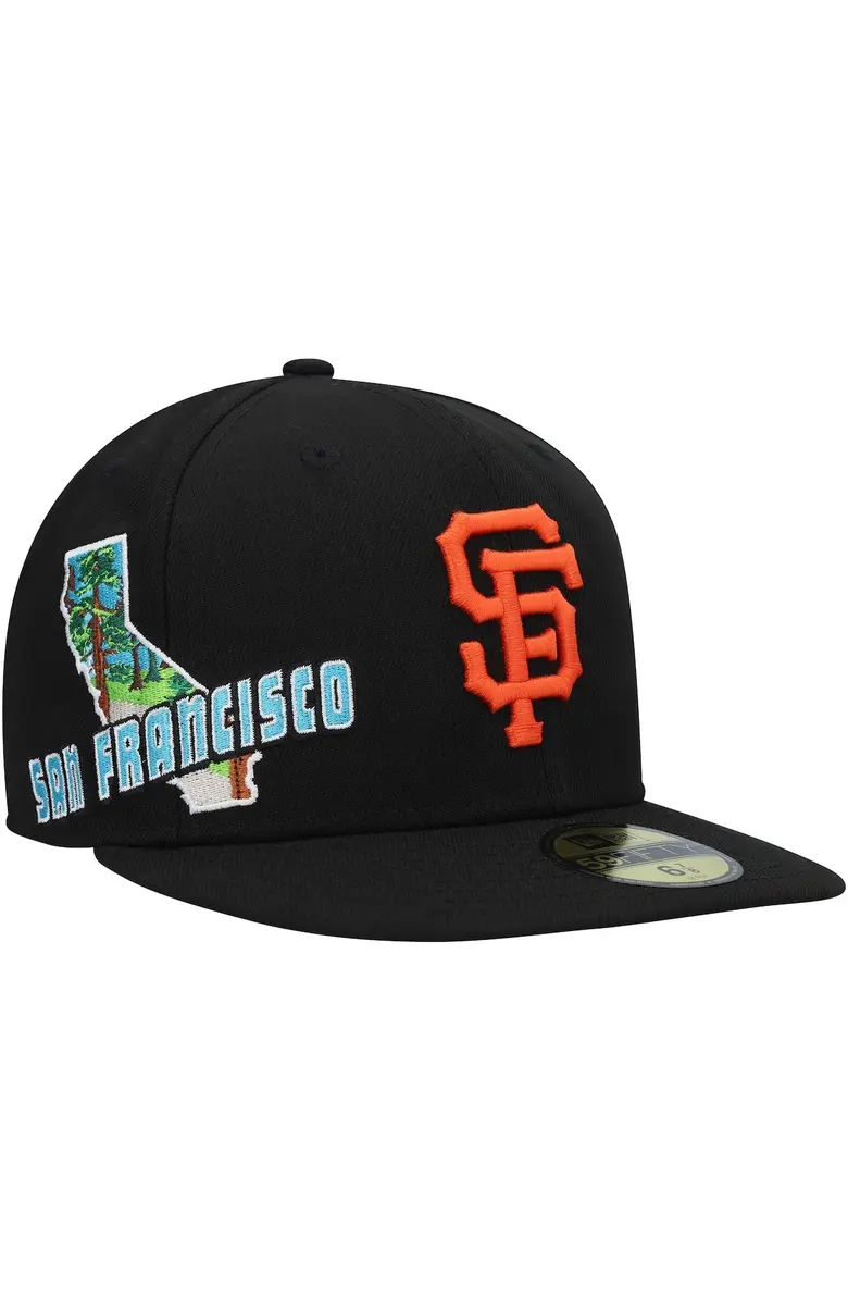 GORRA AJUSTADA 59FIFTY CON VISTA DEL ESTADO DE LOS GIGANTES DE SAN FRANCISCO