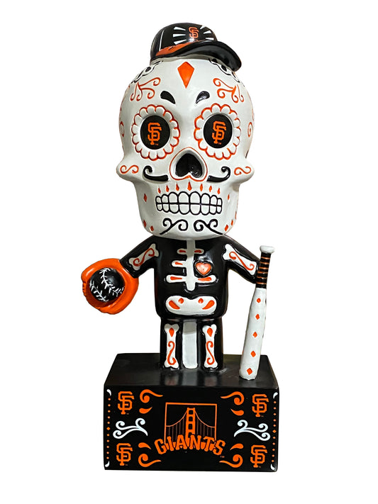 SAN FRANCISCO GIANTS SUGAR SKULL STATUE