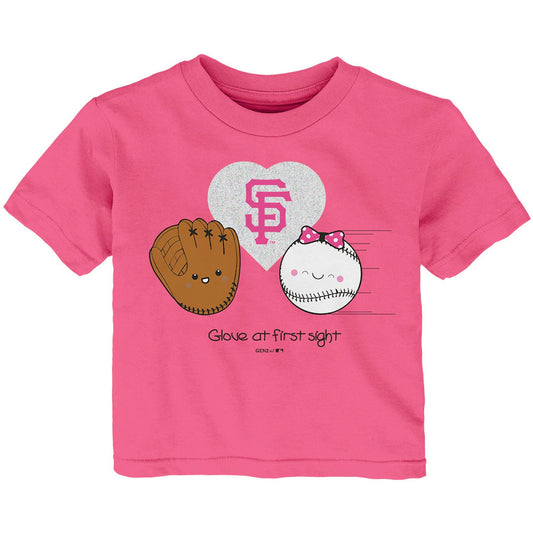 CAMISETA NIÑO I GLOVE YOU DE LOS GIGANTES DE SAN FRANCISCO