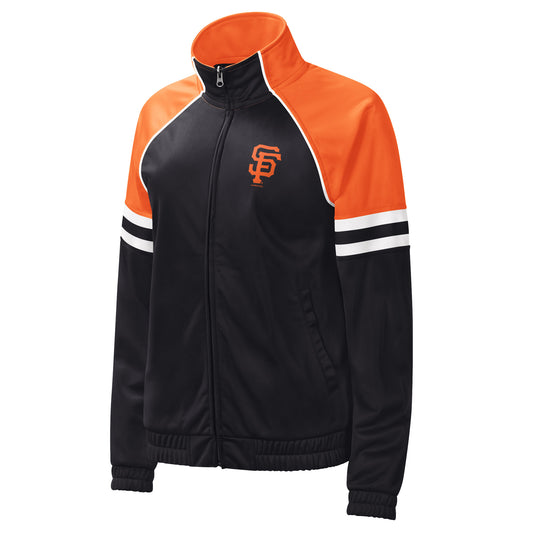 SAN FRANCISCO GIANTS WOMEN'S FIRST PLACE ZIP UP JACKET