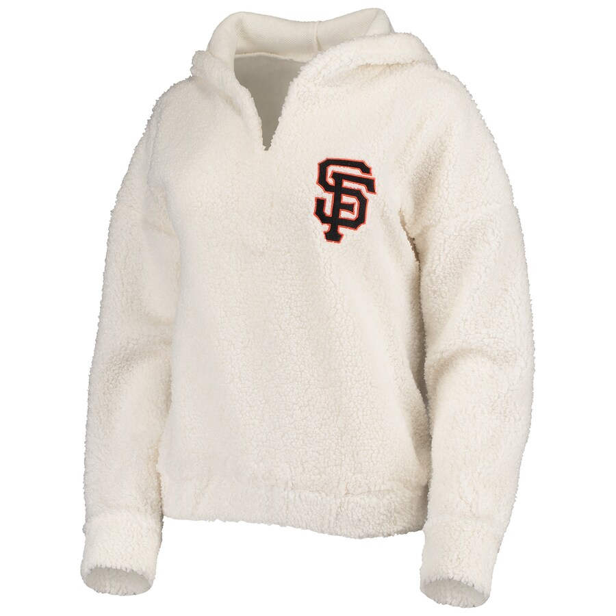 SUDADERA CON CAPUCHA FLUFFY DE MUJER SAN FRANCISCO GIANTS