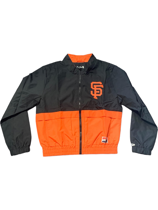 SAN FRANCISCO GIANTS WOMEN'S FULL-ZIP BULLPEN WINDBREAKER