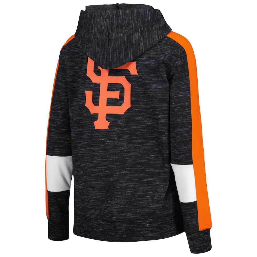 Sudadera color block discount mujer