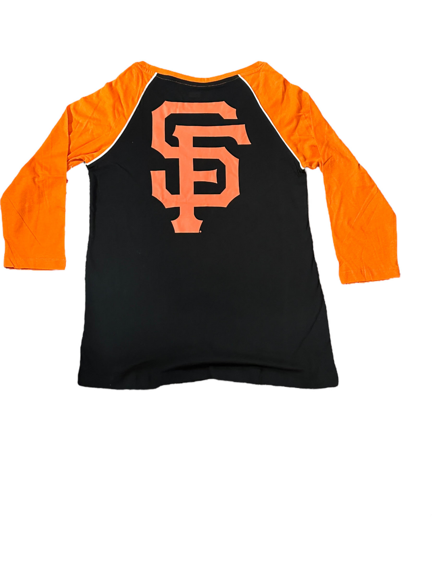 CAMISETA TRIPLE FADE DE MANGA LARGA PARA MUJER SAN FRANCISCO GIANTS