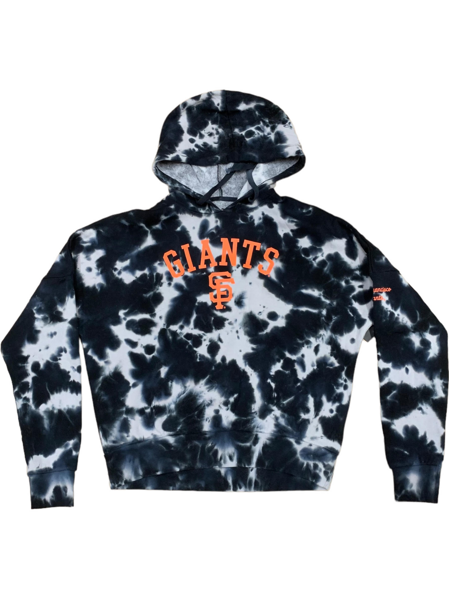 SUDADERA CON CAPUCHA TIE DYE DE MUJER SAN FRANCISCO GIANTS