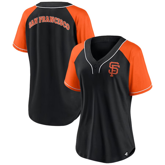 CAMISETA CON BRILLO ULTIMATE DIVA PARA MUJER DE LOS SAN FRANCISCO GIANTS