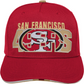 SAN FRANCSICO 49ERS YOUTH ON TREND PRECURVED SNAPBACK