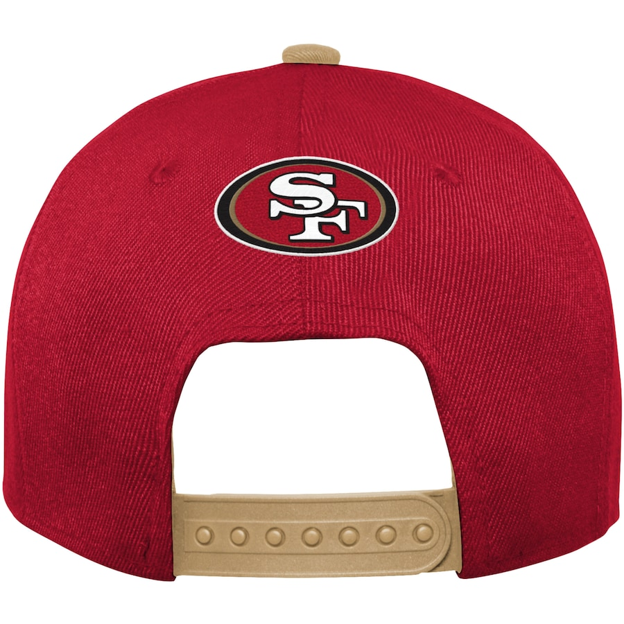 SAN FRANCSICO 49ERS YOUTH ON TREND PRECURVED SNAPBACK