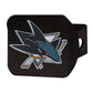 SAN JOSE SHARKS BLACK LOGO HITCH