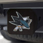 SAN JOSE SHARKS BLACK LOGO HITCH