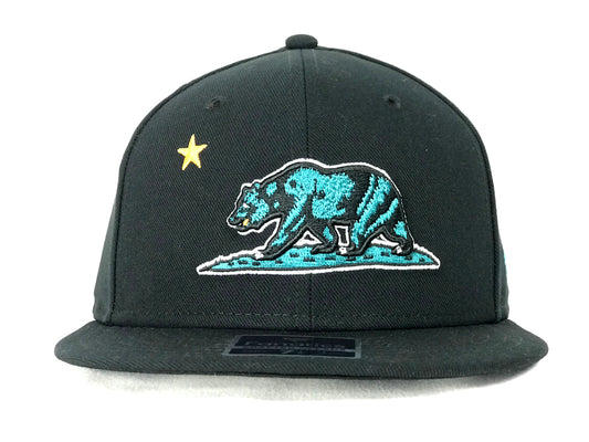 SAN JOSE SHARKS HOMETOWN ROUND FITTED HAT