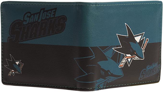 SAN JOSE SHARKS LOGO BI-FOLD WALLET