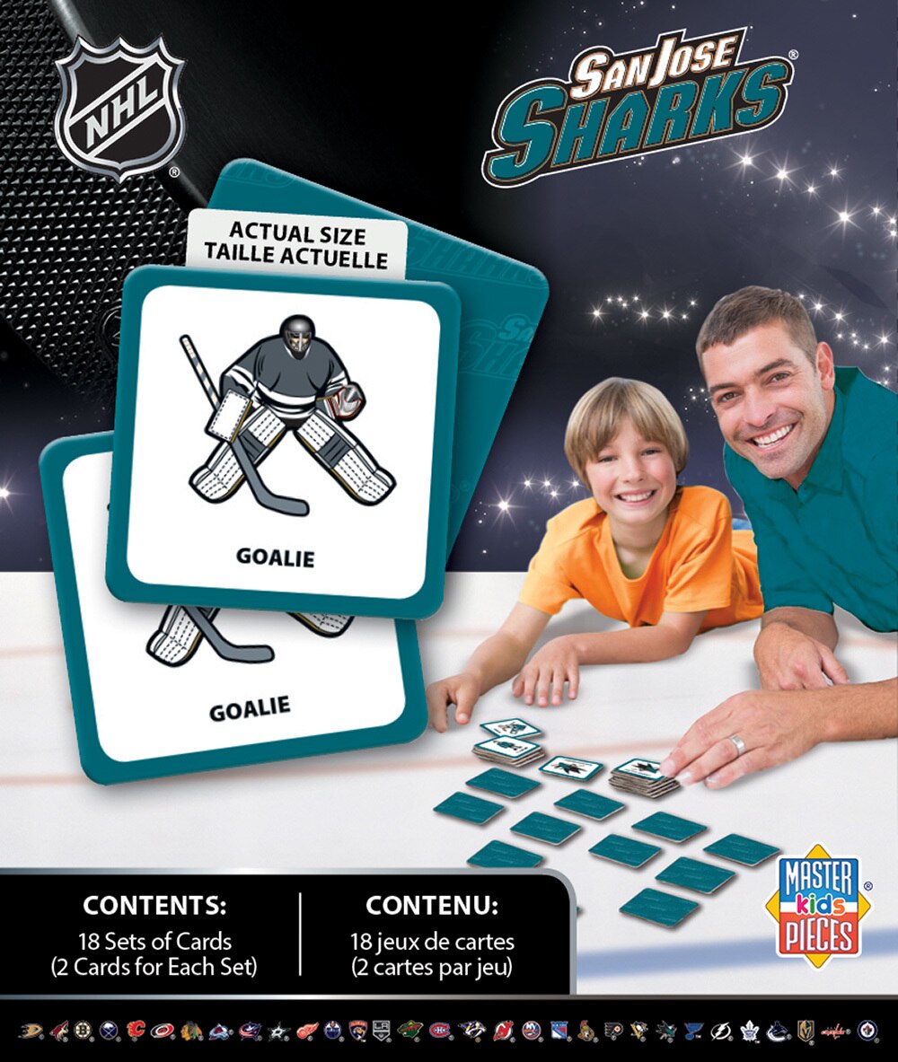 SAN JOSE SHARKS MATCHING GAME
