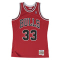 SCOTTIE PIPPEN HOMBRE MITCHELL &amp; NESS 97-98' JERSEY ROJO SWINGMAN