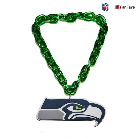 SEATTLE SEAHAWKS FAN CHAIN MAGNET