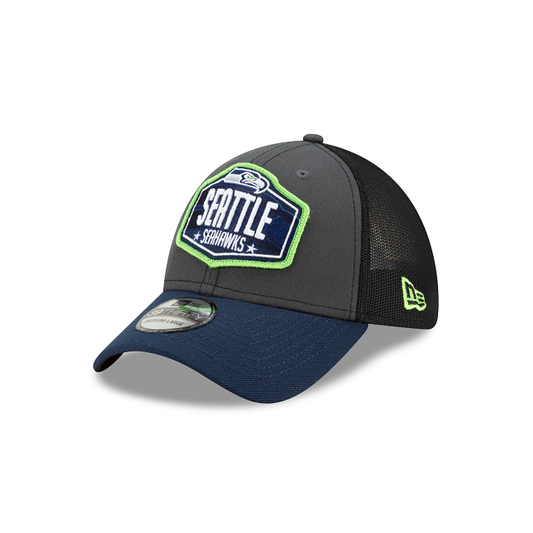 SEATTLE SEAHAWKS 2021 DRAFT 39THIRTY FLEX FIT