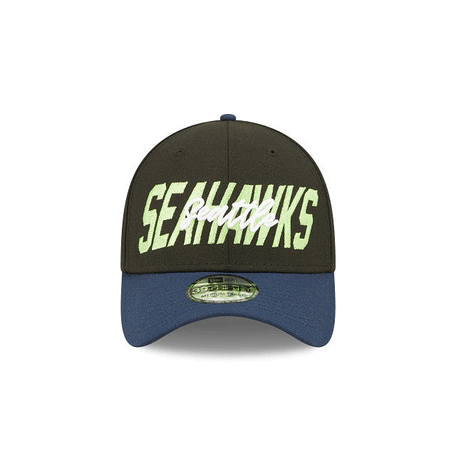 SEATTLE SEAHAWKS 2022 DRAFT 39THIRTY FLEX FIT HAT