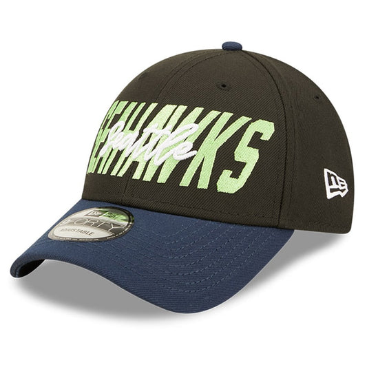 GORRA AJUSTABLE SEATTLE SEAHAWKS 2022 DRAFT 9FORTY