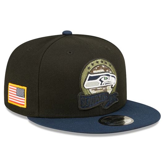 SEATTLE SEAHAWKS 2022 SALUTE TO SERVICE 9FIFTY SNAPBACK HAT