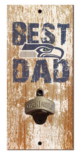 SEATTLE SEAHAWKS EL MEJOR ABREBOTELLAS PARA PAPÁ