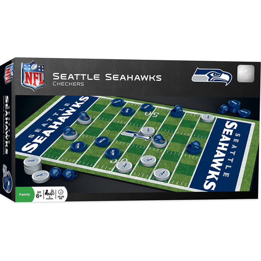 SEATTLE SEAHAWKS CHECKERS BOARD GAME
