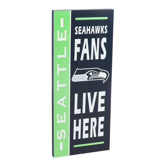 SEATTLE SEAHAWKS FAN SIGN