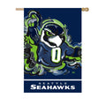 BANDERA DE LA CASA DE ANTE JUSTIN PATTEN DE LOS SEAHAWKS DE SEATTLE