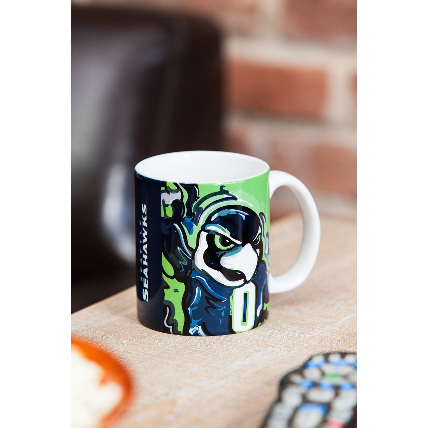 TAZA CON ESTAMPADO JUSTIN DE LOS SEAHAWKS DE SEATTLE